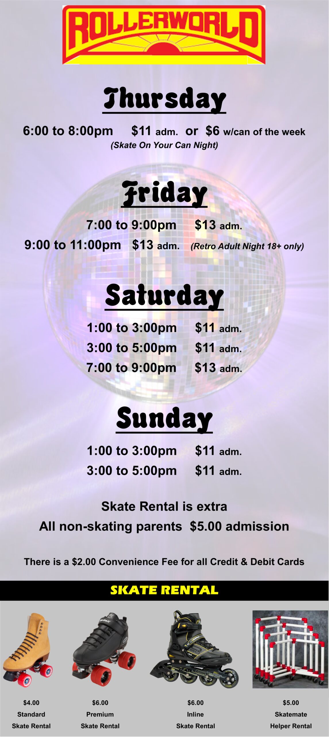 2025 Winter Hours Website