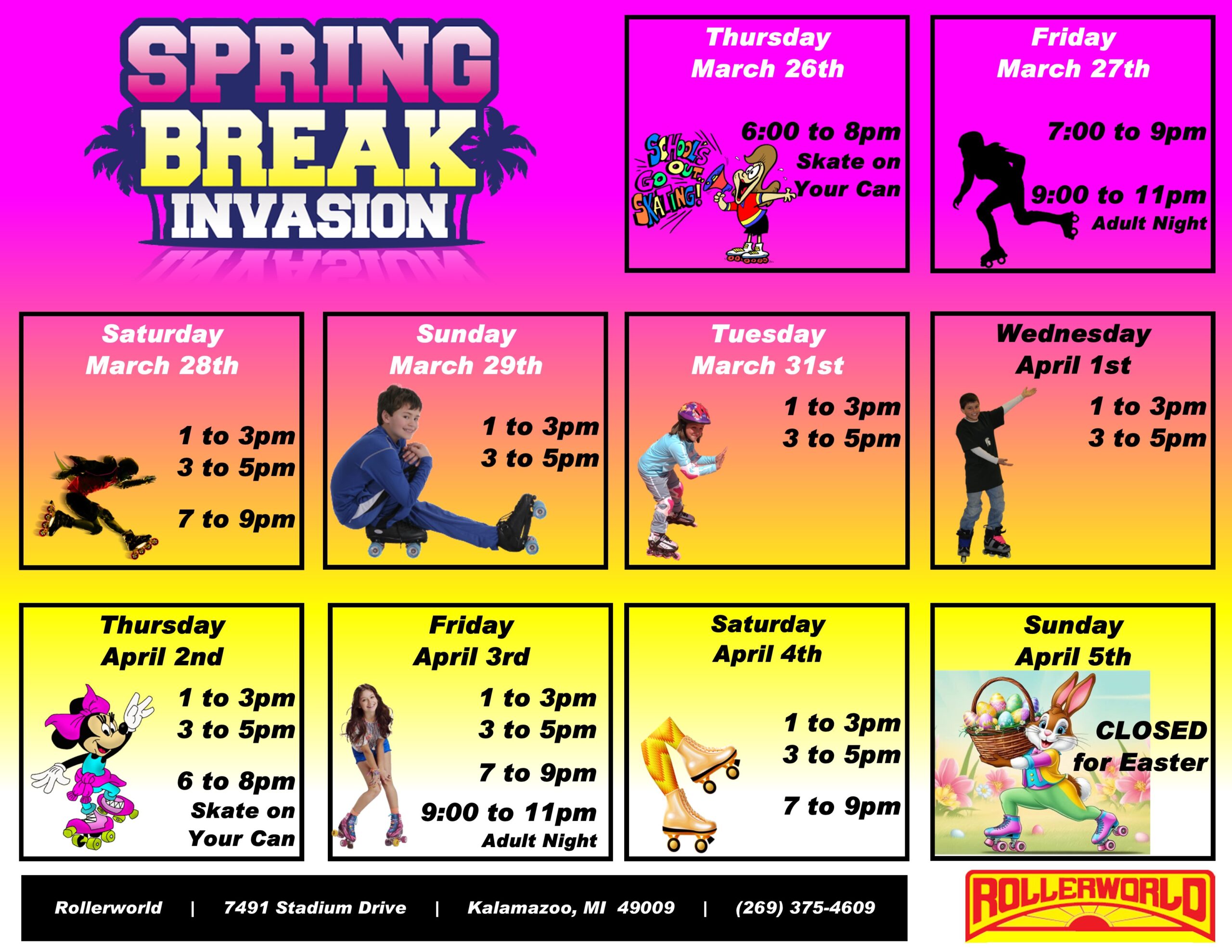 2026 Spring Break Skating