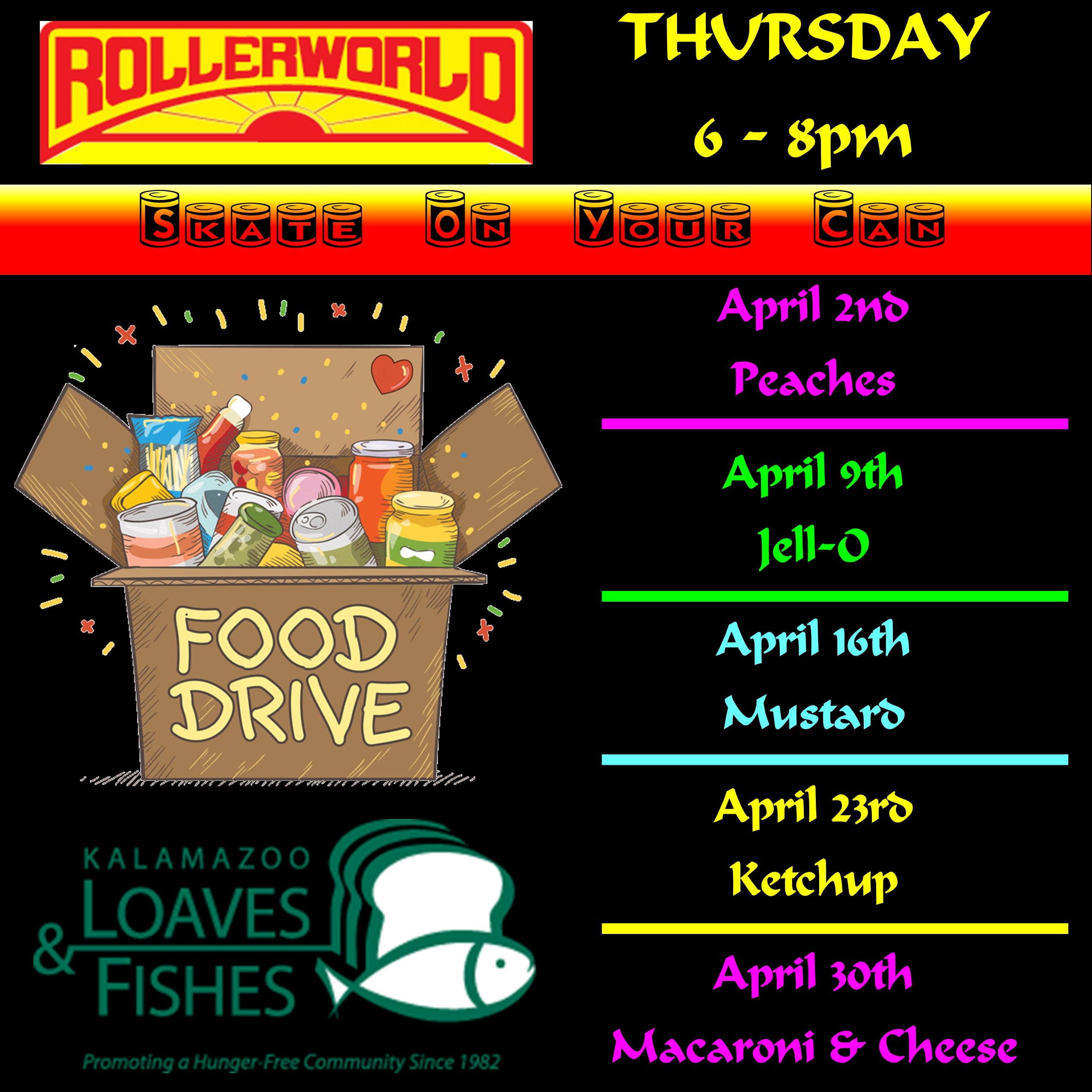 2026 Skate On Your Can April