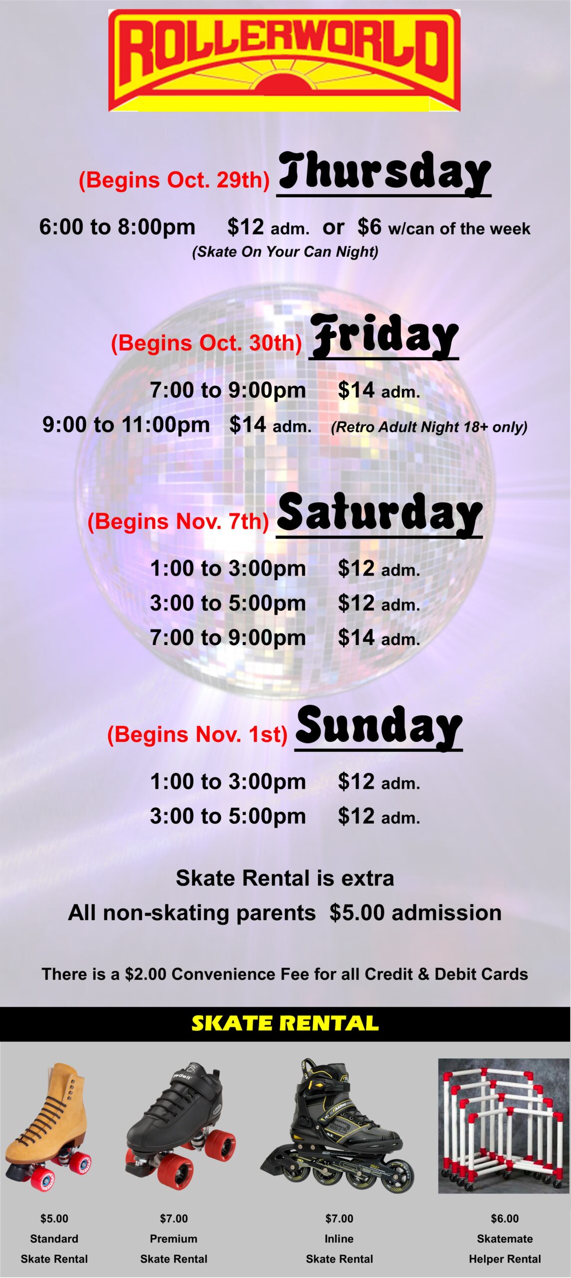 2026 Fall Hours Website